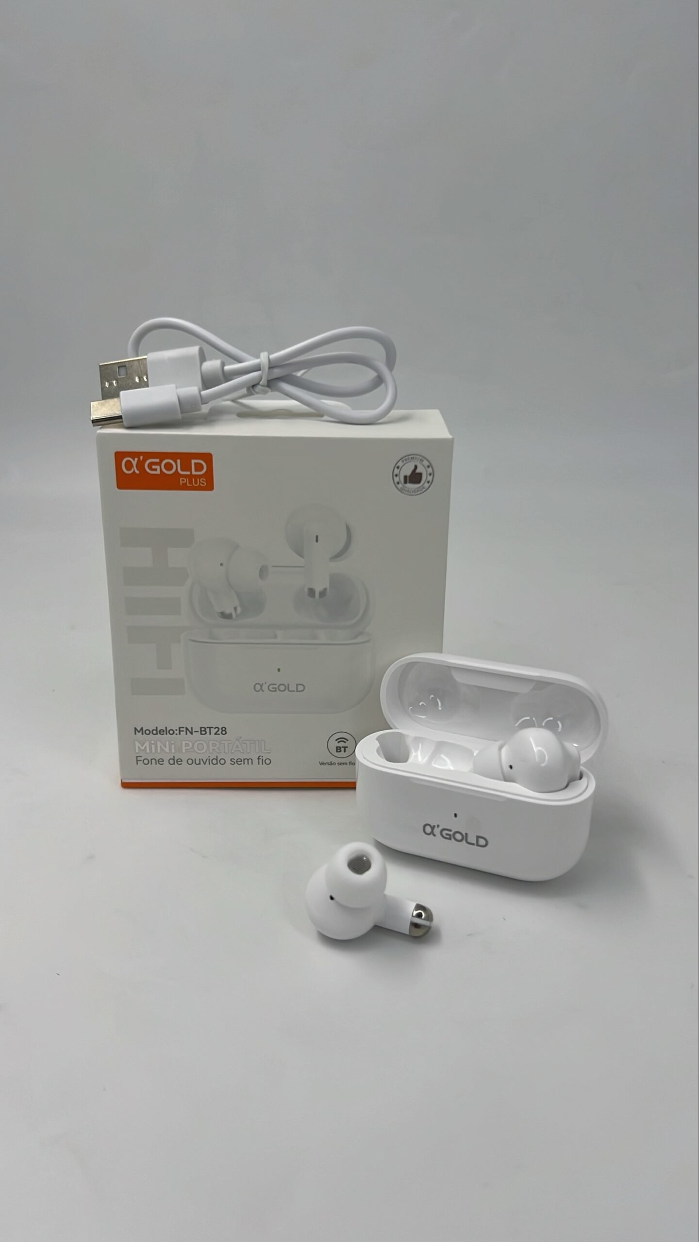 Fone sem fio A’gold FN-BT28