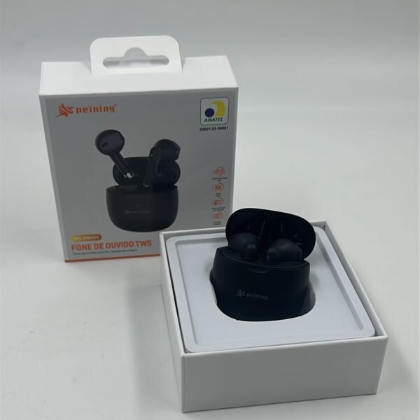 Fone de ouvido Bluetooth TWS Peining PEI-P9001
