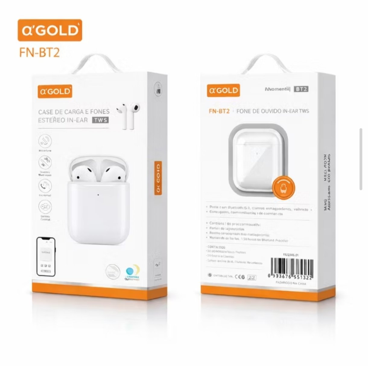 Fone bluetooth FN-BT2