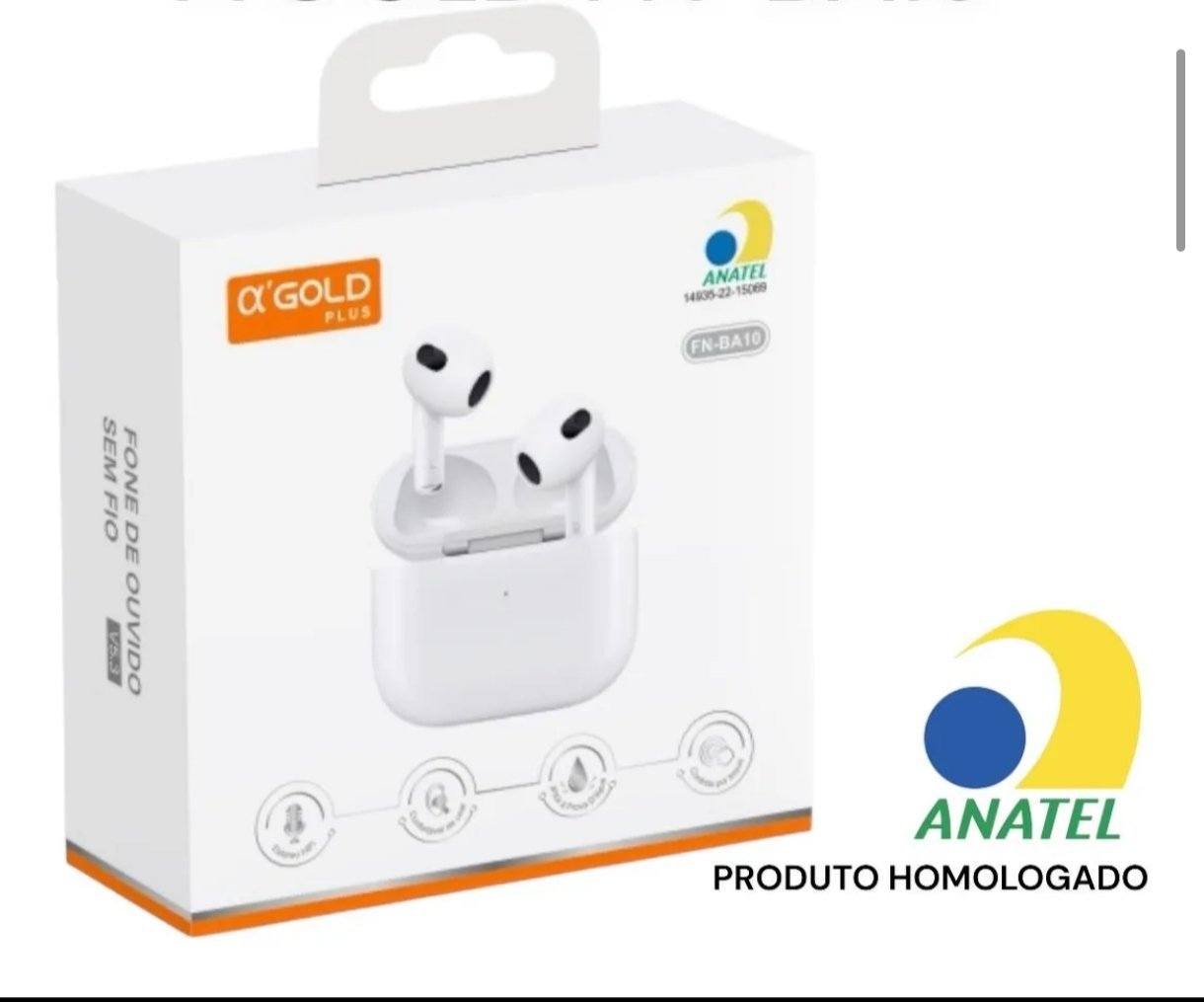 Fone bluetooth FN-BA10