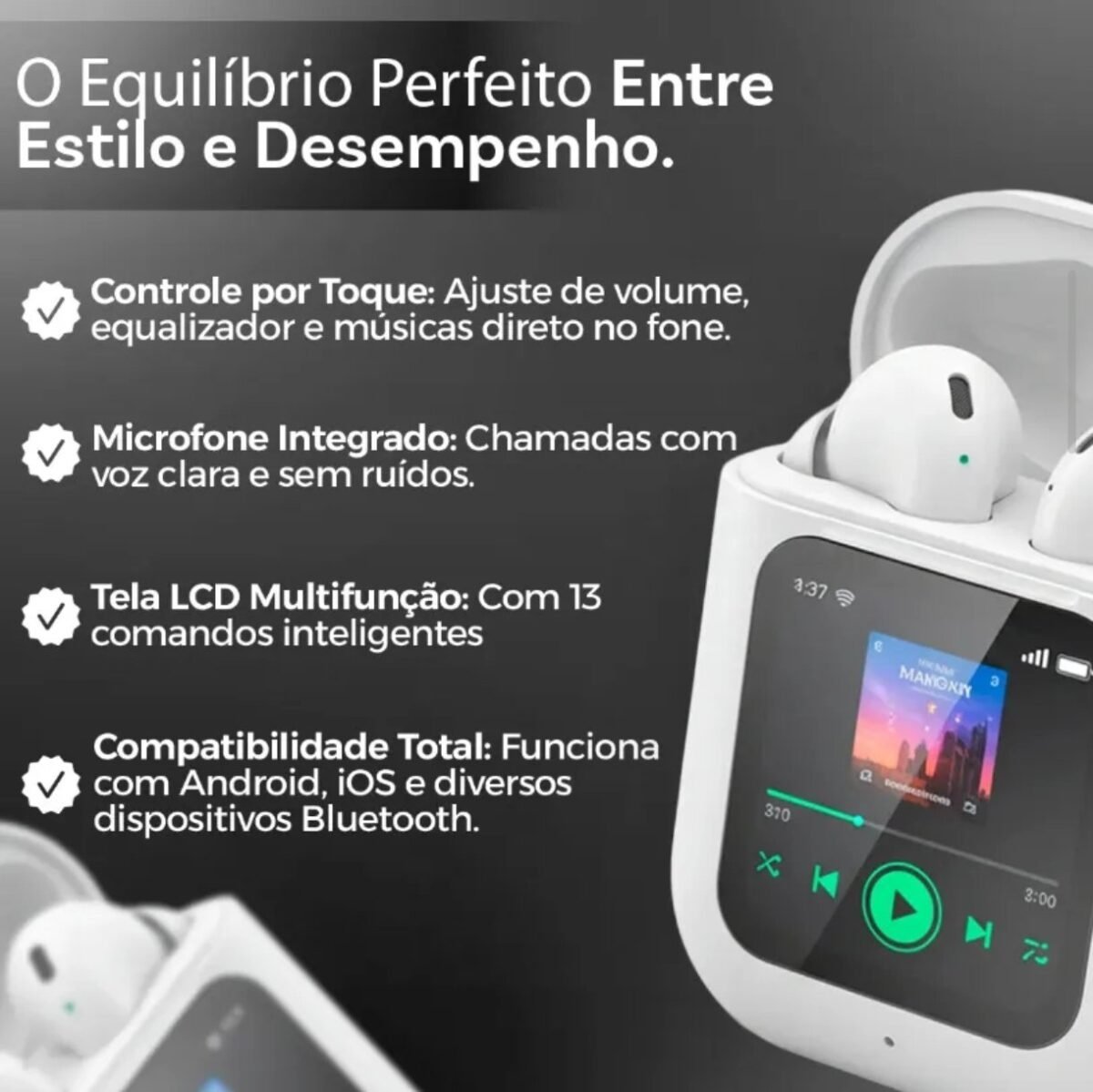 Fone FN-BT43 A'GOLD - Imagem 4