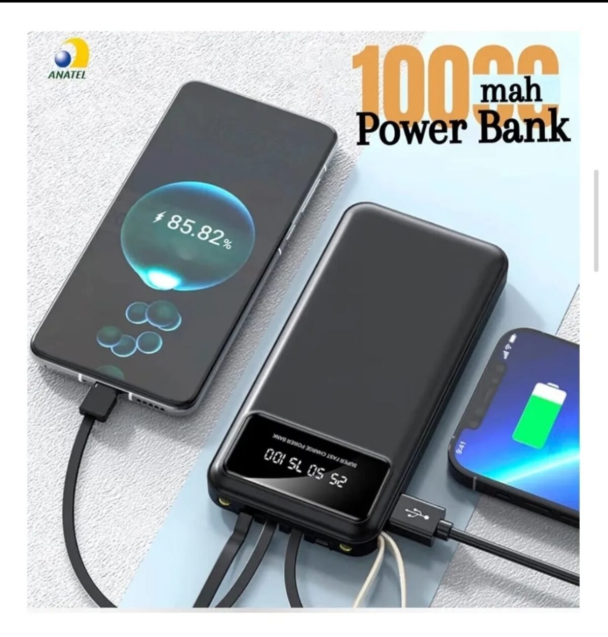 Carregador portátil A'Gold 10000mAh BTE-18A - Imagem 6
