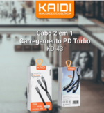 Cabo KD-43 2 em 1