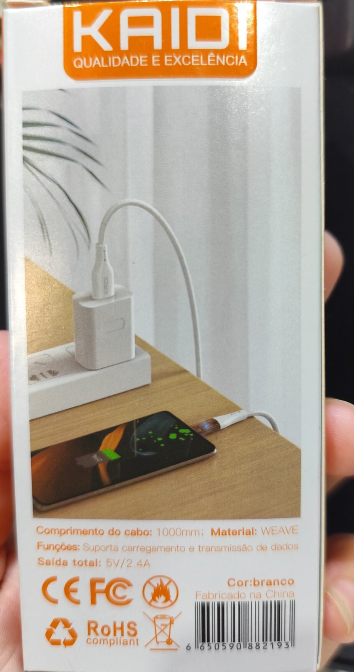 cabo Kaidi KD-2511M - Imagem 2