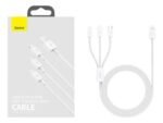 Cabo BASEUS 1,5M 3em1