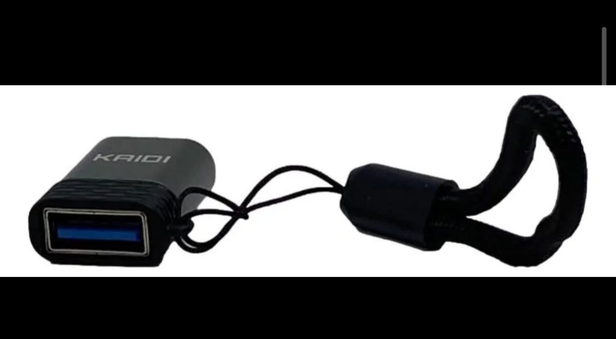adaptador Kaidi OTG para iPhone/Ios - Imagem 2