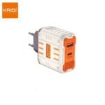 fonte Kaidi turbo 65W tipoC e USB KD-693 - Imagem 2