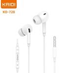 fone Kaidi P2 com borrachinha KD-728 - Imagem 2