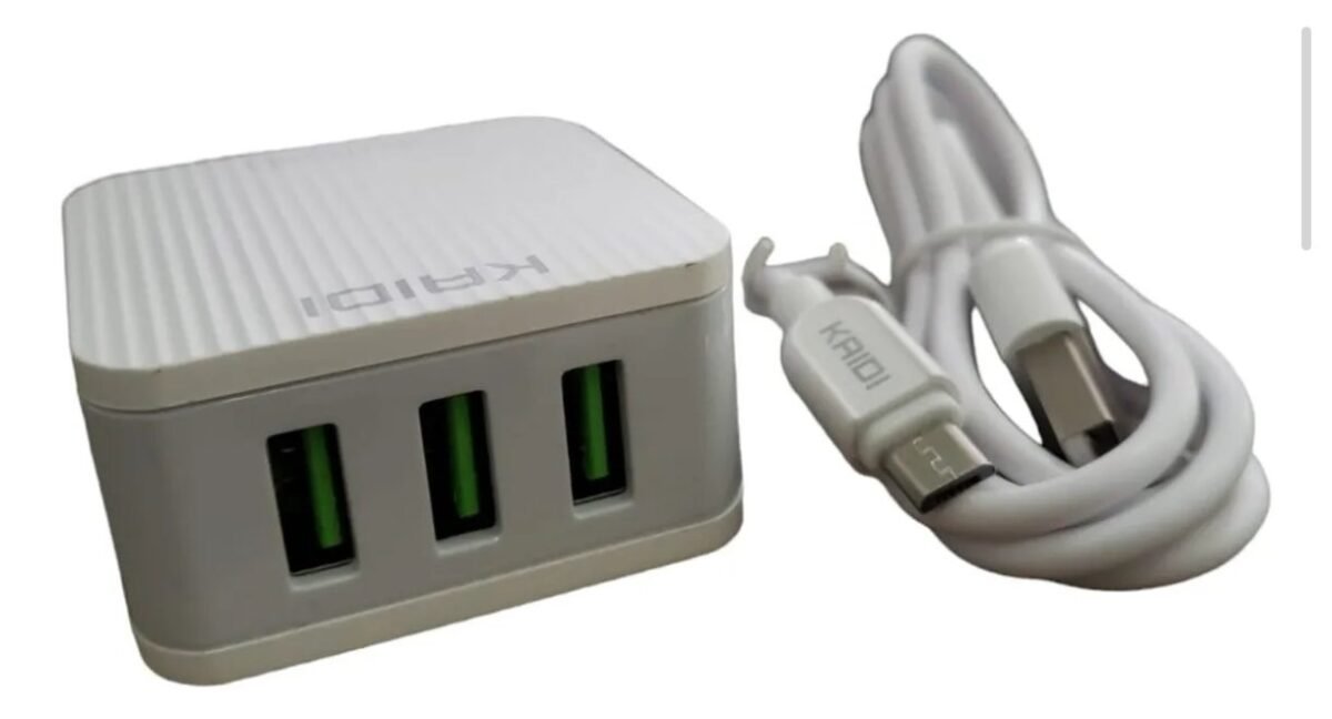 carregador Kaidi KD-606S V8/micro - Imagem 2