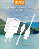 carregador Kaidi V8 KD-111S - Imagem 2