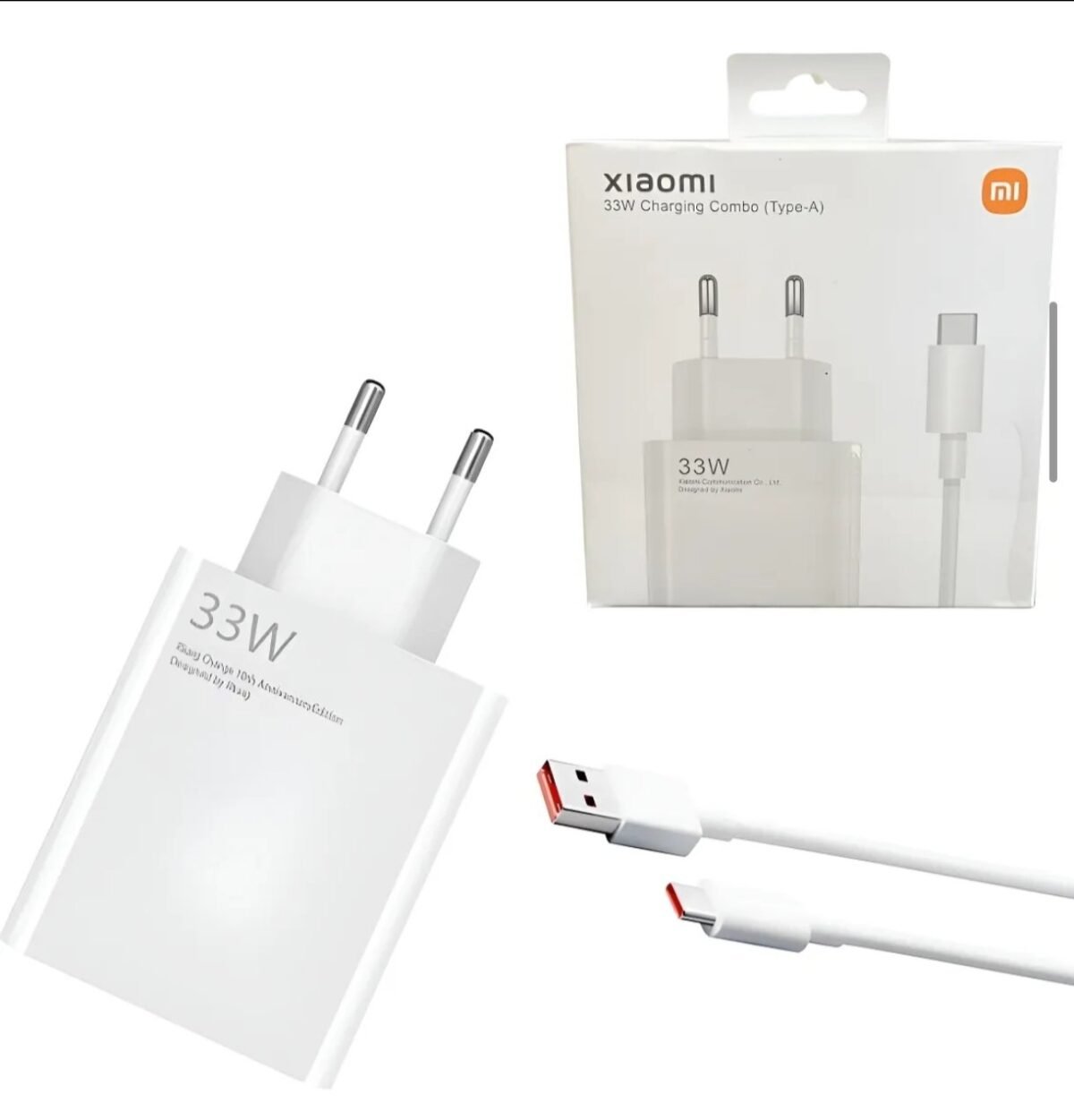 carregador Xiaomi 33W tipoC - Imagem 2