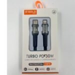 Cabo A'Gold tipoC para Ios 30W CB75 - Imagem 2