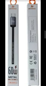 Cabo Peining tipoC para tipoC 60W Pei-S14-5 - Imagem 2