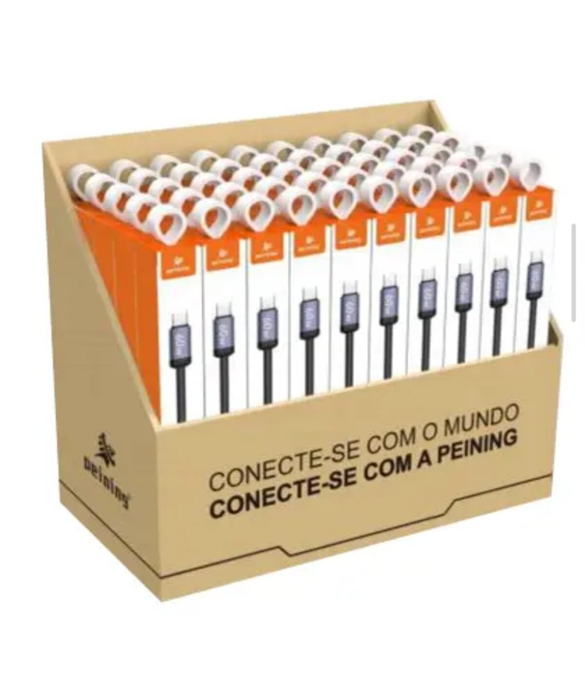 Cabo Peining tipoC para tipoC 60W Pei-S14-5 - Imagem 3