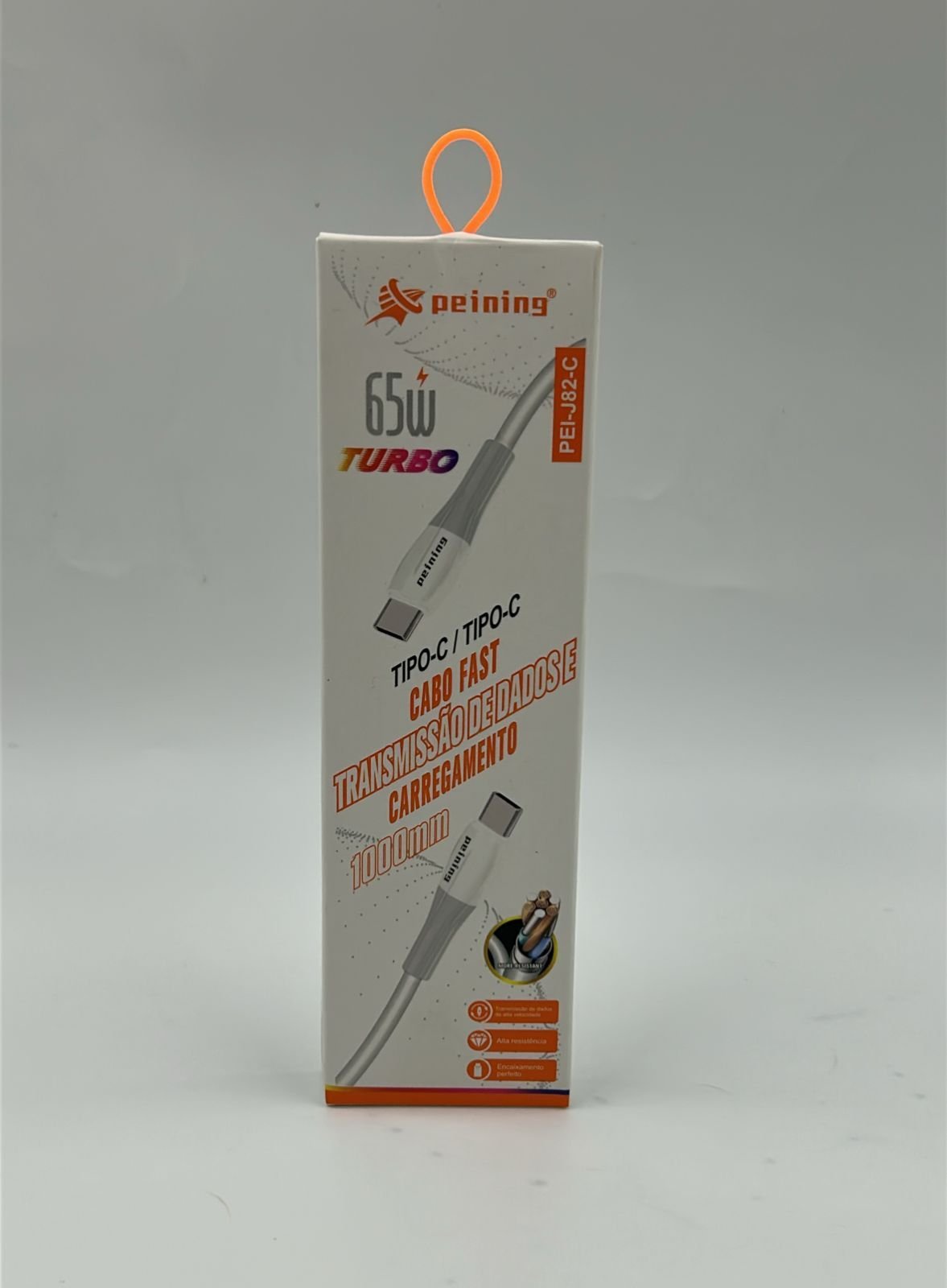 Cabo tipoC para tipoC turbo 65W