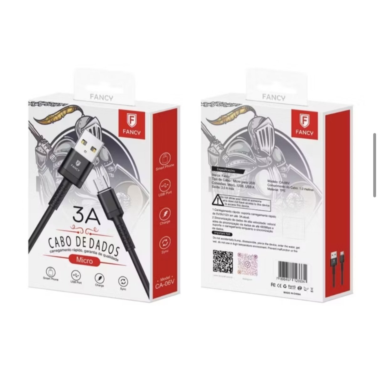 Cabo FANCY V8/Micro CA-06V