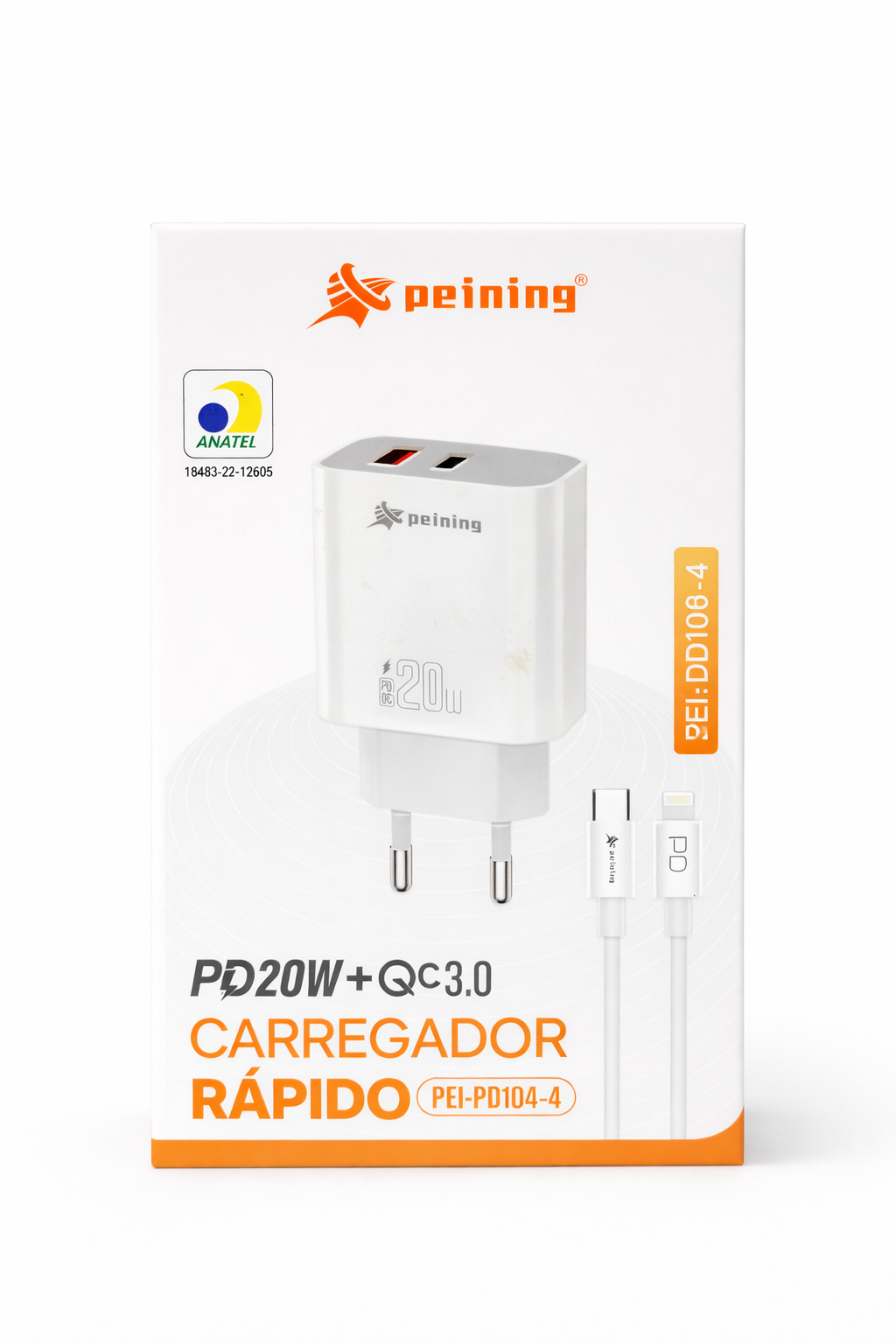 carregador PEINING PEI-PD104-4