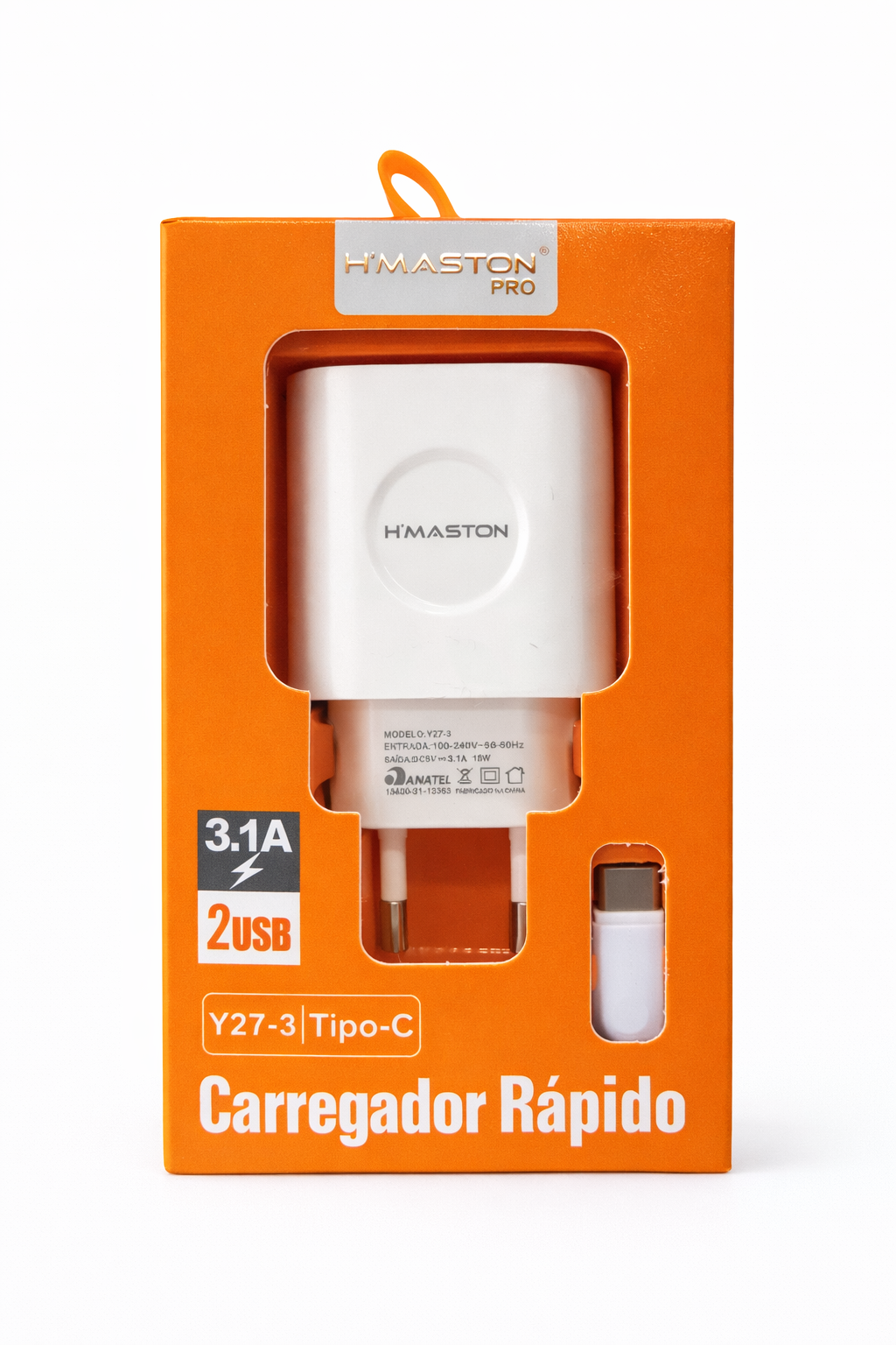 carregador H'MASTON Y27-3 TipoC