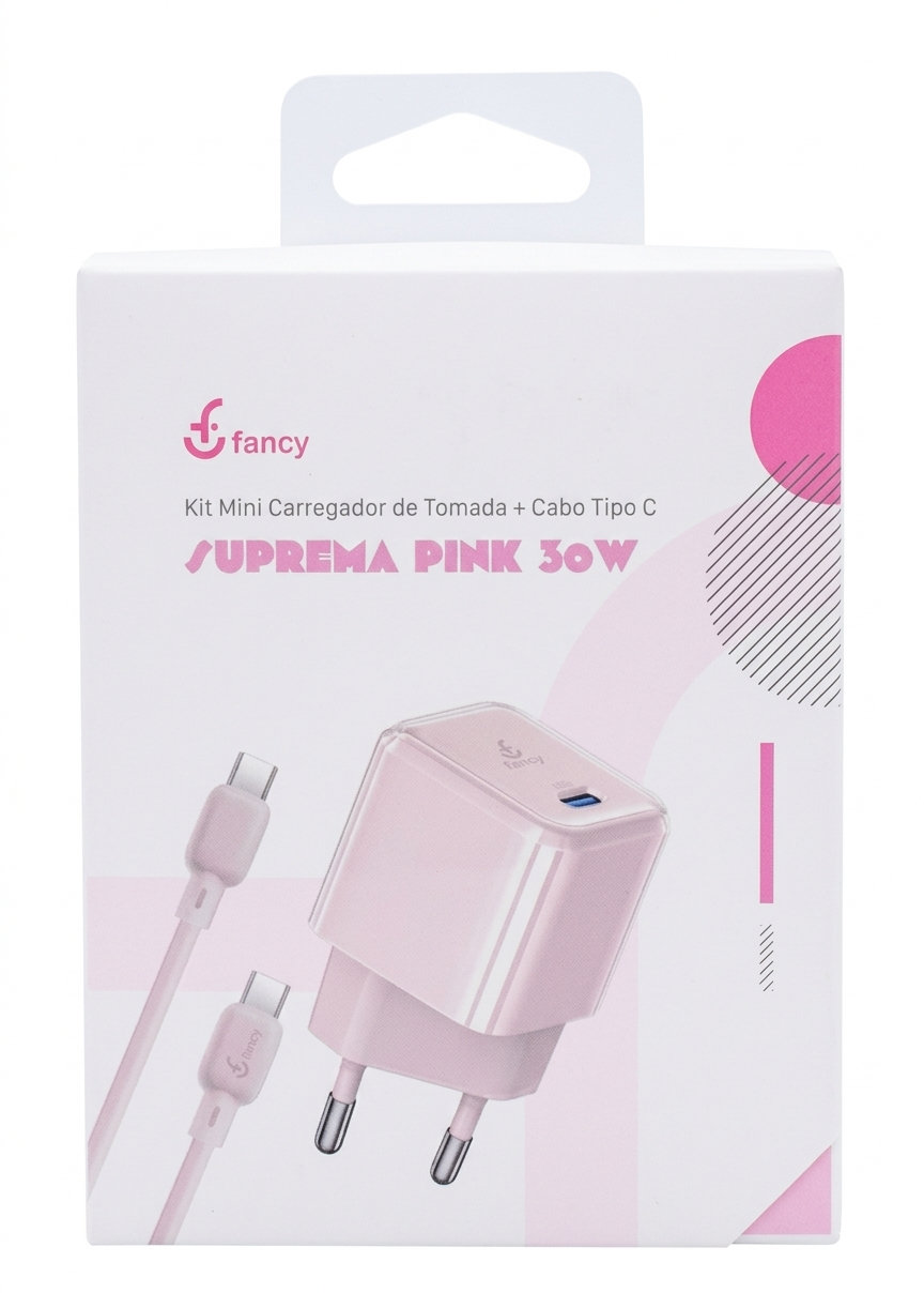 carregador FANCY 30W tipoC para tipoC PD30N