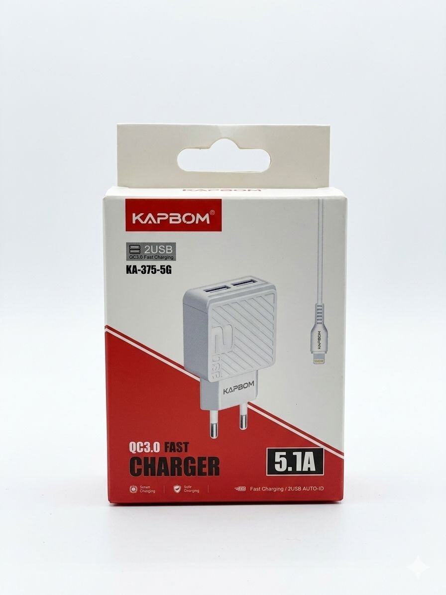 carregador KAPBOM KA-375-5G