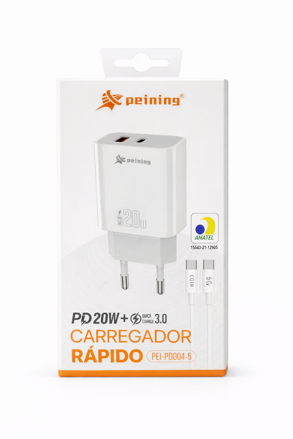 carregador PEINING PEI-PD104-5