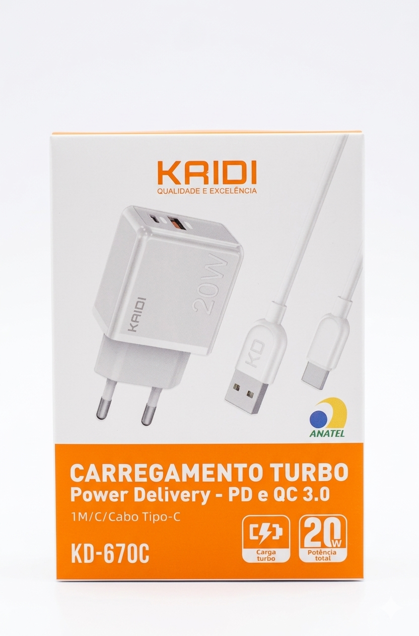 Carregador Kaidi KD-670C
