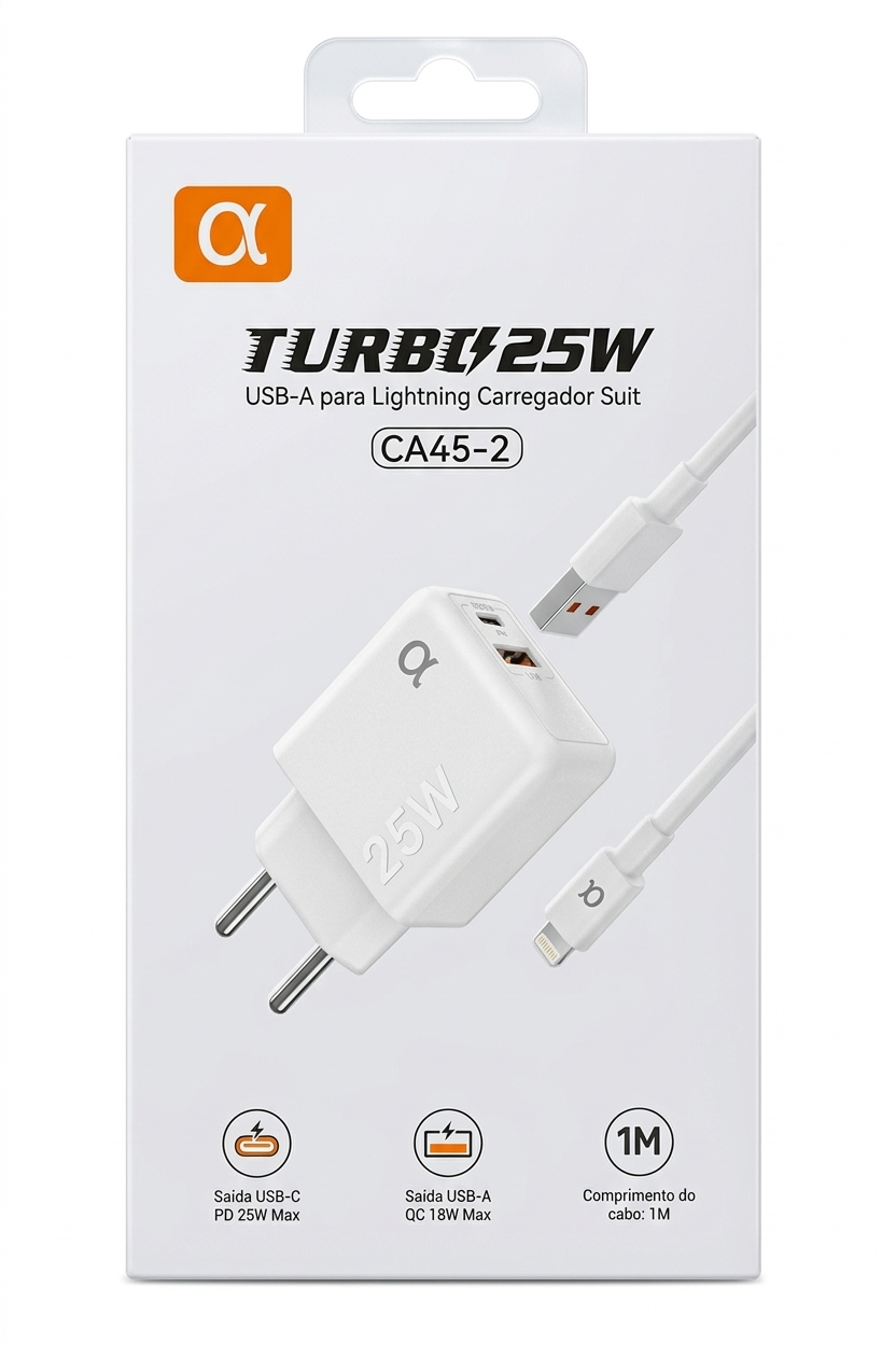 Carregador A'Gold CA45-2