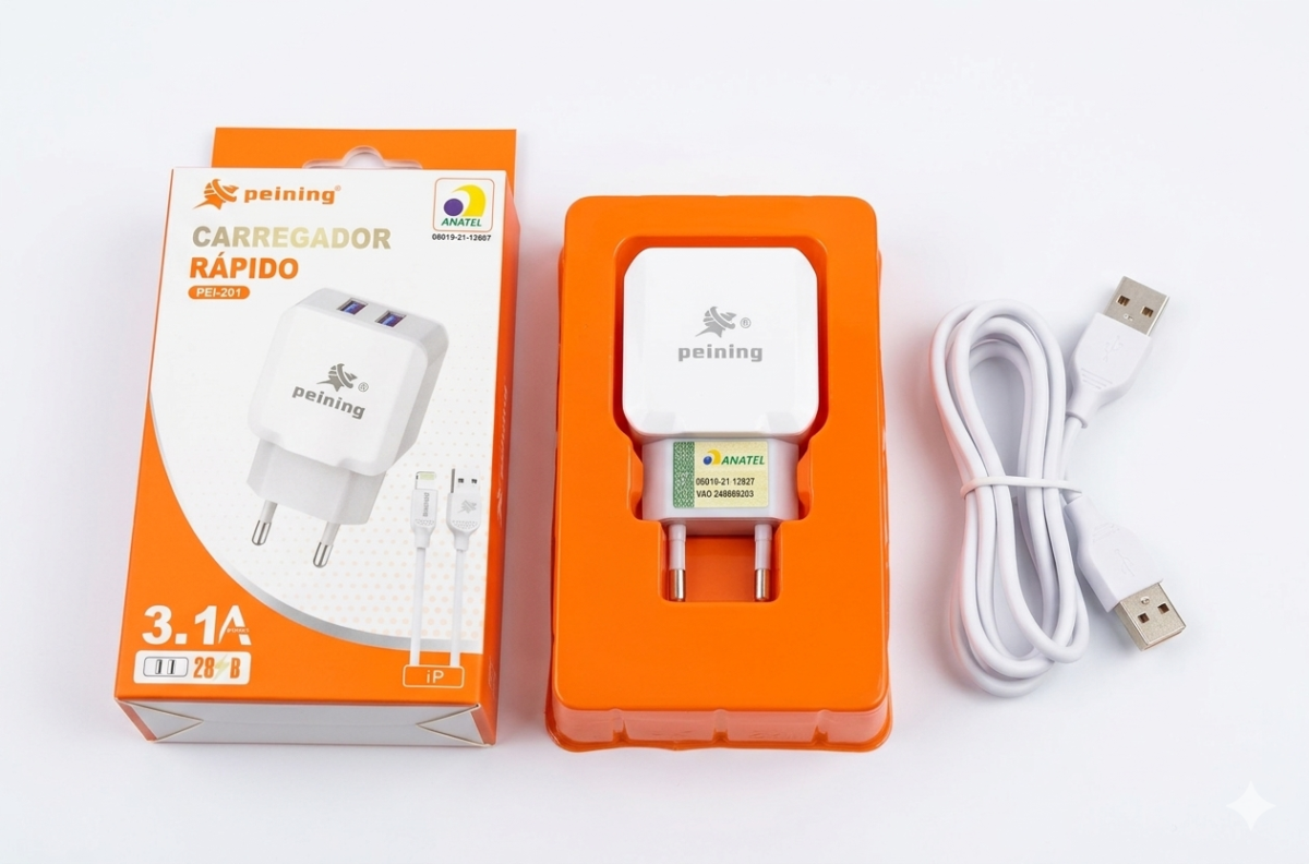 Carregador PEINING PEI-201 iPhone - Imagem 2