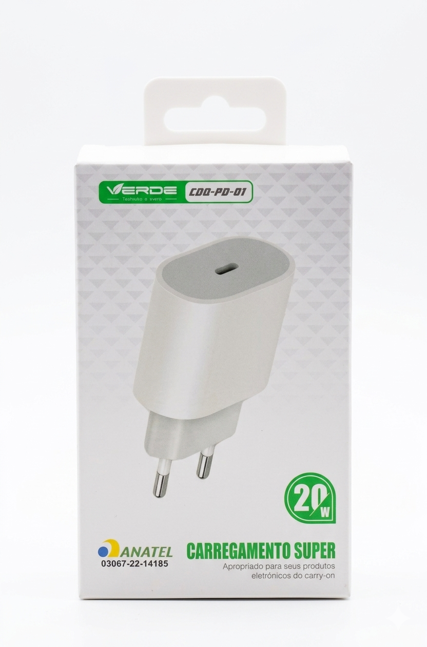 Fonte tipoC Verde PD-01