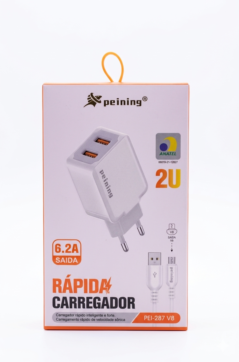 Carregador PEINING PEI-287 V8