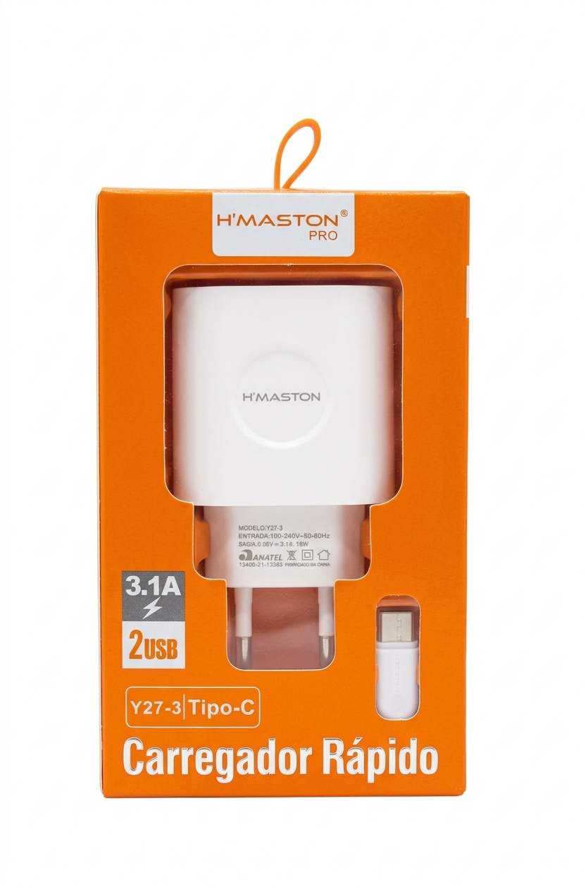 Carregador H'MASTON Y27-3 TipoC