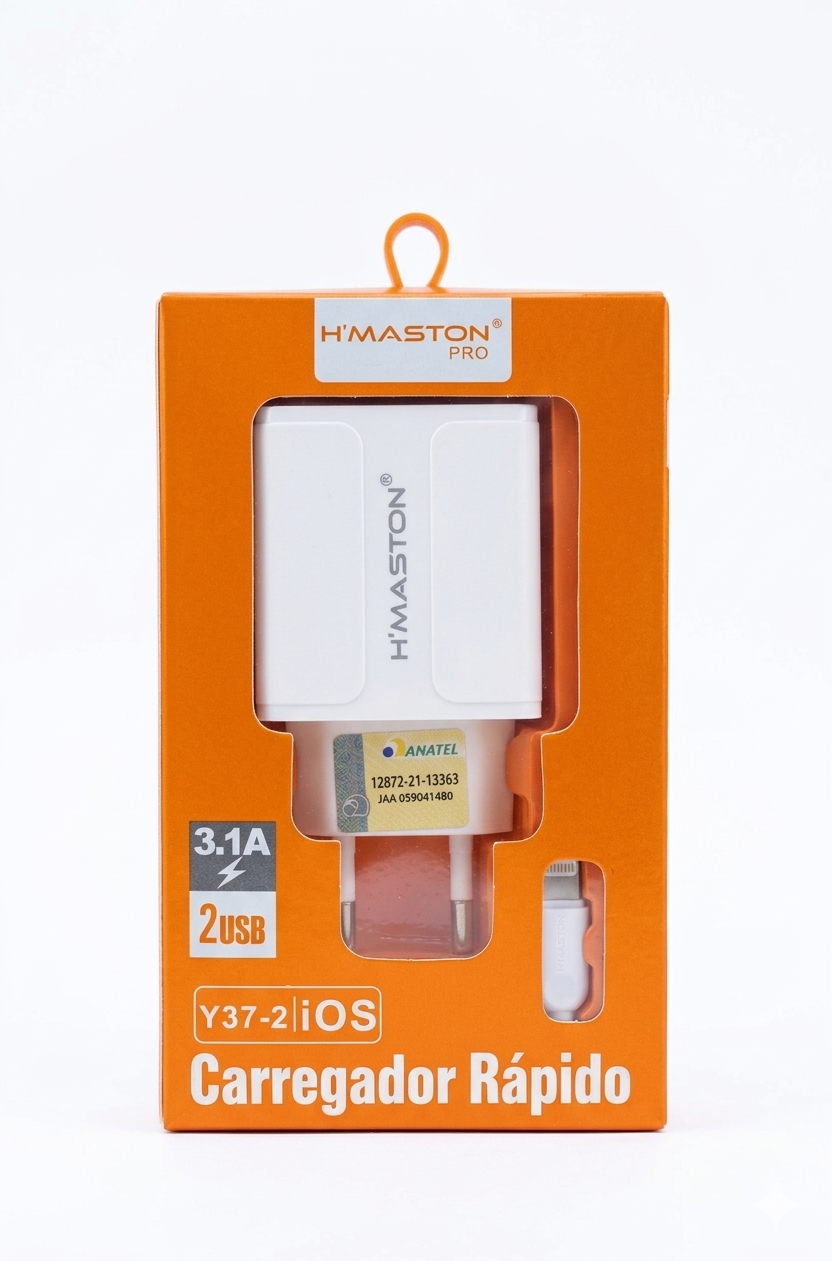 Carregador H'MASTON Y37-2 iPhone