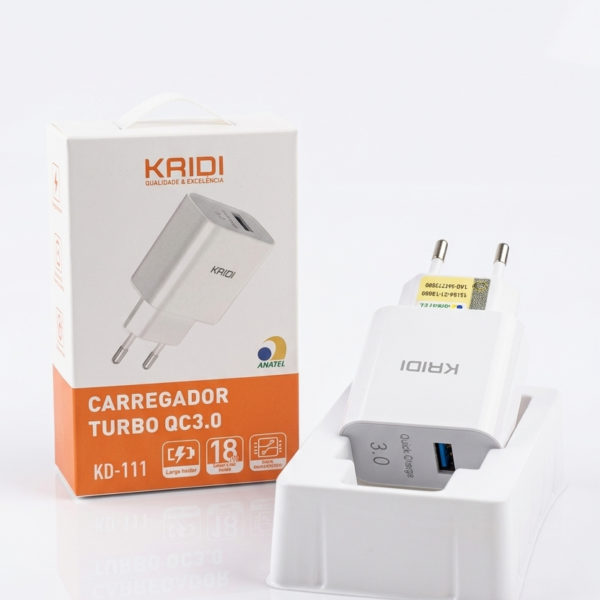 Fonte Kaidi USB 18W KD-111