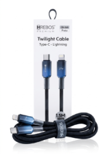 Cabo H'REBOS tipoC para LIGHTINIG 1.5M CB-261i - Imagem 2