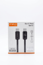 Cabo A'Gold 60W CB131 1M tipoC para tipoC