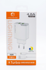 Carregador H'MASTON Y45-2 iPhone