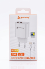 Carregador PEINING PEI-215-1 V8/MICRO