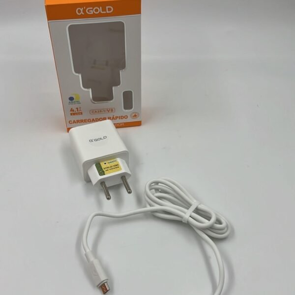 Carregador A'Gold CA25-1 V8/Micro