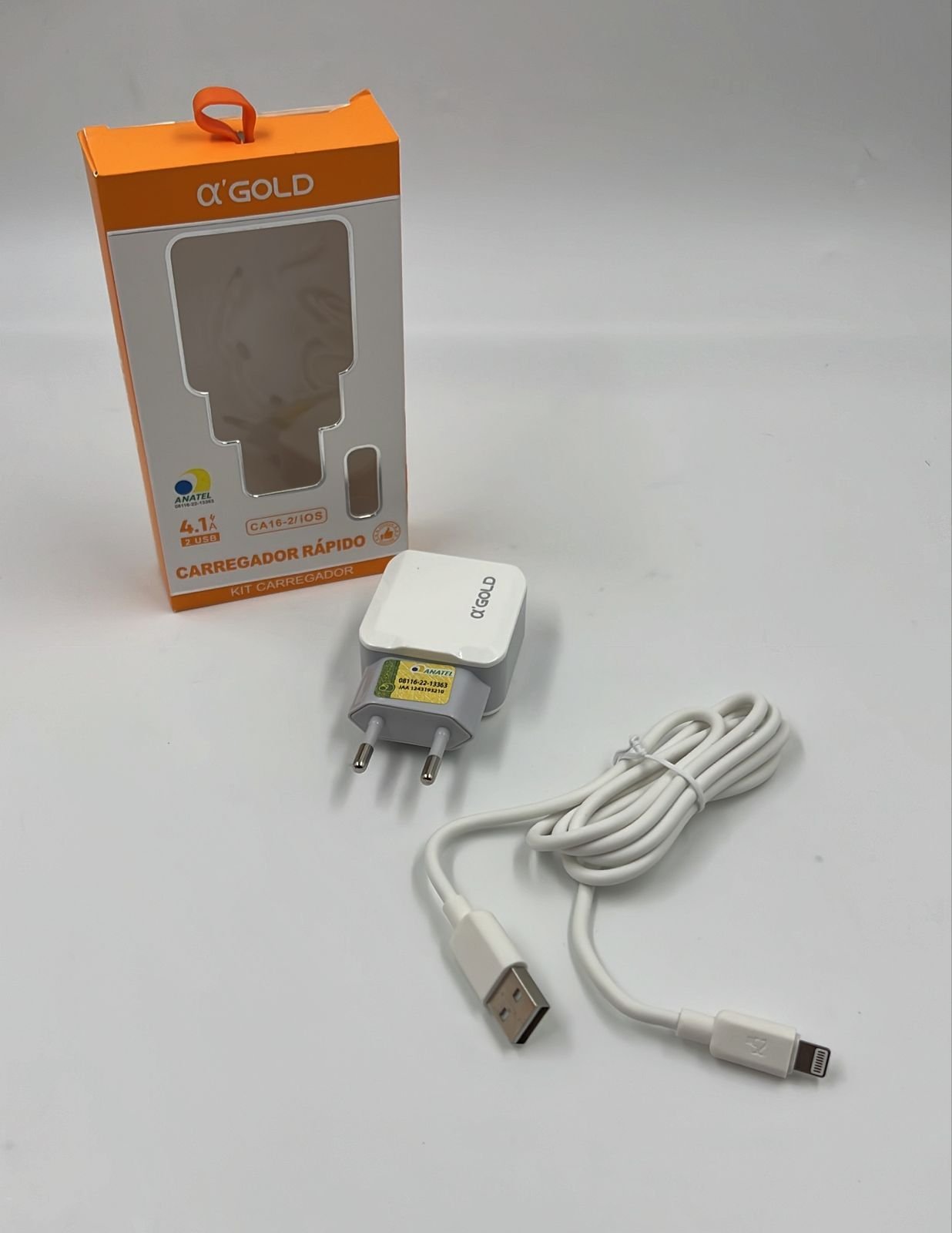 Carregador A'Gold iPhone CA16-2