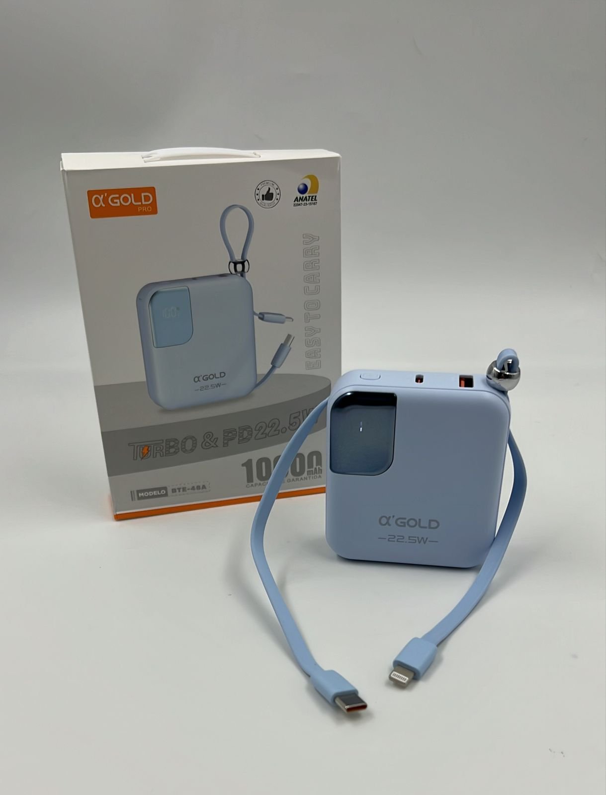 Power bank/Carregador portátil A'Gold BTE-48A