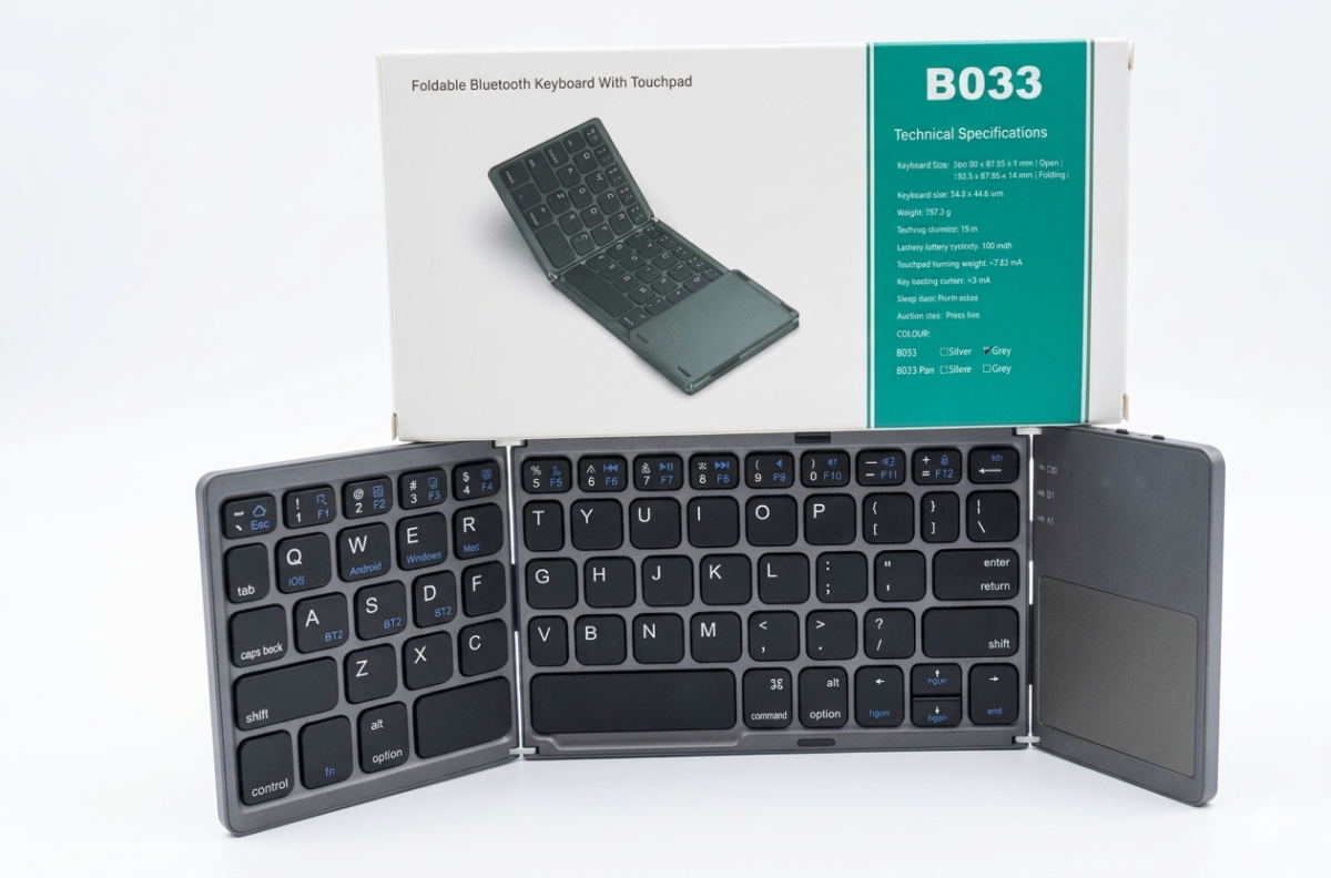 Mini Teclado sem fio B033 - Imagem 2