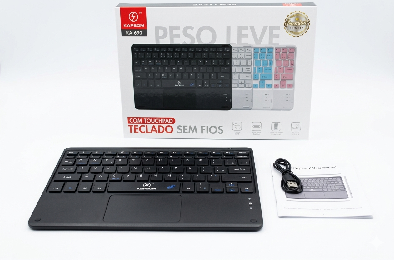 Teclado sem fio KAPBOM KA-690