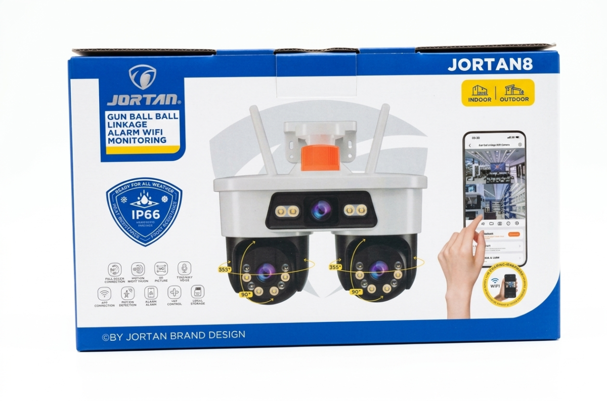 Câmera Jortan tripla JORTAN8AL - Imagem 2