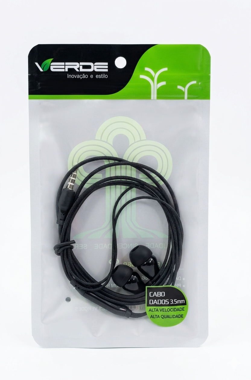 Fone P2 simples saquinho