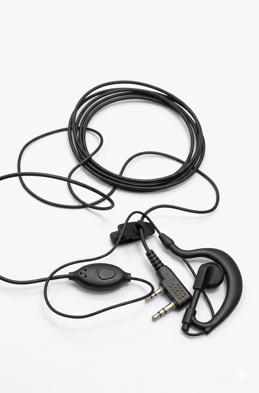 Fone para rádio comunicador