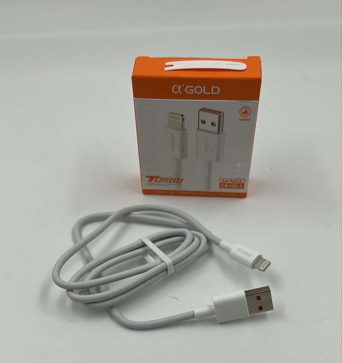 Cabo A'Gold V8/Micro CB100-1 - Imagem 2