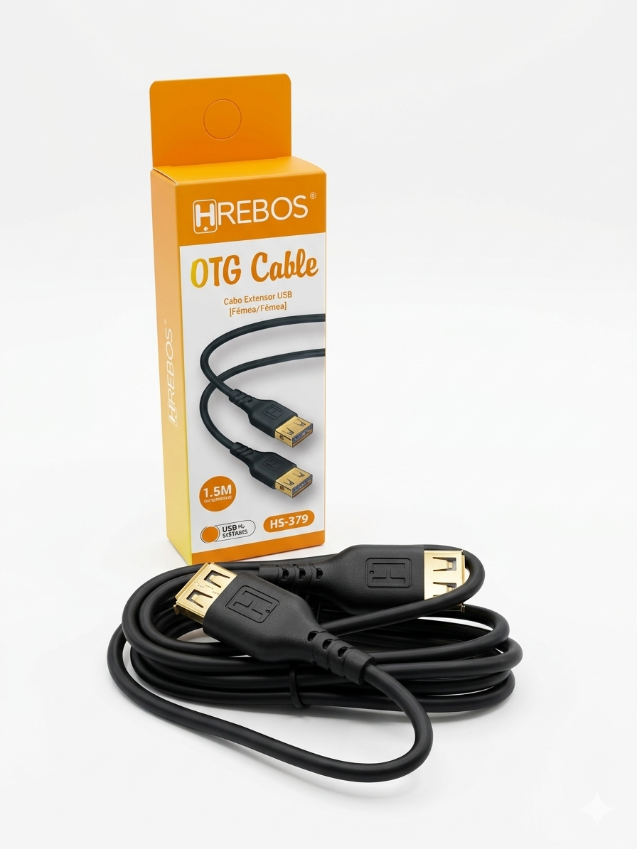 Cabo extensor USB HS-379