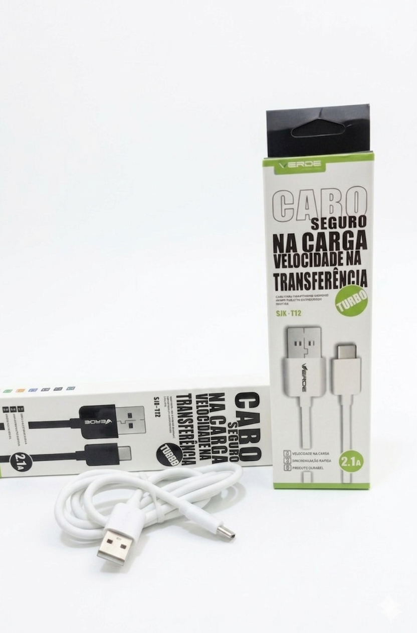 Cabo tipoC Verde SJX-T12