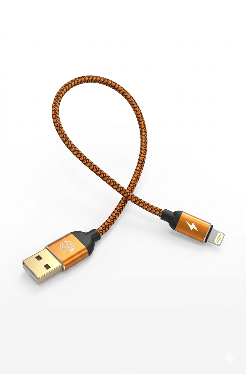 Cabo de metal mini agora iPhone