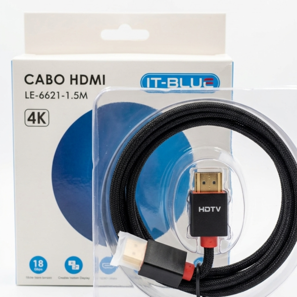 Cabo HDMI LE-6621-1.5M